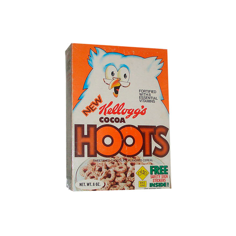 Vintage Box of Cocoa Hoots Cereal